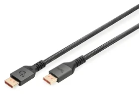 Digitus DisplayPort 2.1 černý / Kabel / 2 m / 16K / HDCP 2.2 (DB-340111-020-S)
