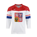 Dres české hokejové reprezentace NIKE IIHF World Championships replica bílý Velikost: