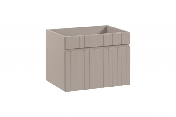 COMAD - Skříňka pod umyvadlo 60cm 1 zásuvka ICONIC CASHMERE 5907611656280