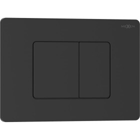 MEXEN - Tex 05 splachovací tlačítko, černá matná 6105-02