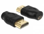 Delock adaptér HDMI micro D samice HDMI A samec (65507)