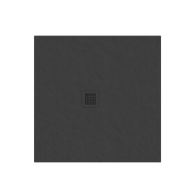 RAVAK - Sprchová vanička 80x80 cm, matná černá XA034433010
