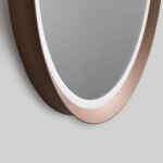 Zrcadlo se senzorem SAT Aurum 40x80 cm rose gold SATZAUR4080BRG SATZAUR4080BRG
