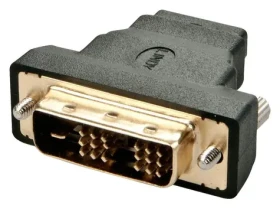 Lindy černá / Adaptér / HDMI-A (F) / DVI-D (M) (41228)