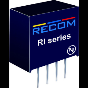 RECOM RI-2415S DC/DC měnič napětí do DPS 24 V/DC 5 V/DC 132 mA 2 W Počet výstupů: 1 x Obsah 1 ks