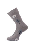 Ponožky WiK 37714 Pattern Women's 35-42 šedá 35-38