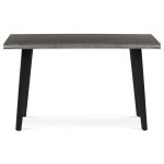 Jídelní stůl 130x80cm, mdf, šedý dub, HT-F4413 GREY