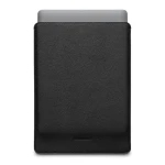 Woolnut Leather Sleeve pouzdro pro Macbook Pro/Air 13 černá (7350070360102)