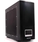 PRIMECOOLER MeshCase AS černá / Počítačová skříň / LCD / MeshSide / ATX / Bez zdroje (PC-MCAS-LCD)