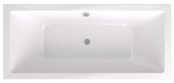 Kielle - Arkas I Obdélníková vana 180x80 cm, bílá 11111551