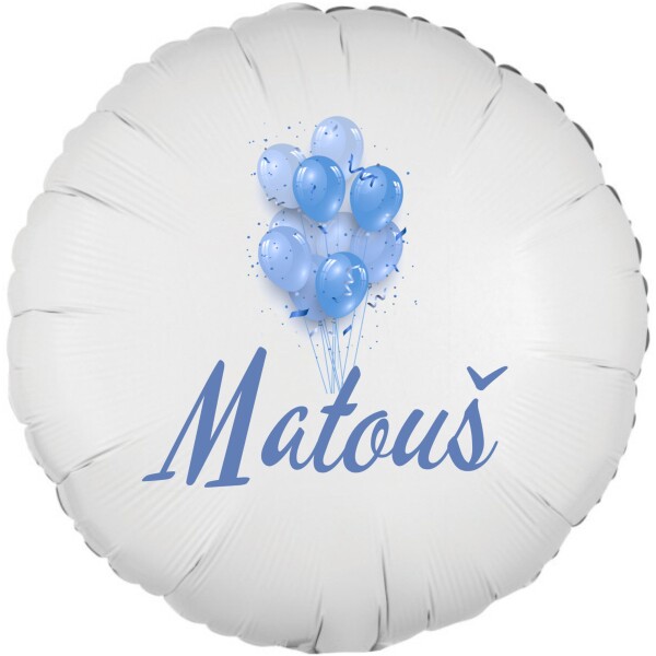 Matouš - balónek s jménem - Balonky.cz Matouš - balónek s jménem - Balonky.cz