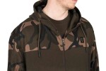 FOX Mikina LW Khaki/Camo Split Zip Hoody 3XL (CFX302)