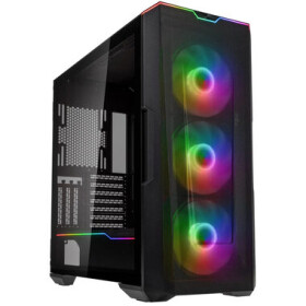 PHANTEKS Eclipse G500A D-RGB černá / E-ATX / 1x USB-C 3.2 / 2x USB-A 3.2 / bez zdroje / průhledná bočnice (PH-EC500GA_DBK01A)