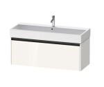 DURAVIT - Ketho.2 Umyvadlová skříňka 44x118x46 cm, 1 zásuvka, lesklá bílá K25079022220000