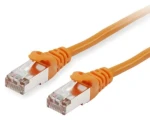 Equip Cat6a oranžová / Patch kabel / S/FTP / LSZH / 15 m / PoE+ (606609)