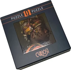 CURIOSI Čtvercové puzzle Q Art: Černý bašibozuk