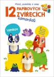 12 papírových zvířecích kamarádů Venkov