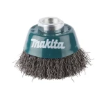 Makita D-24072 / miskovitý kartáč z ocelového drátu / vlnitý drát 0.3mm / 60mm (D-24072)