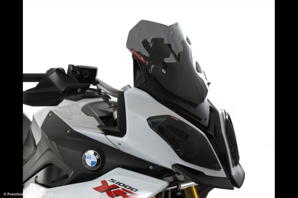 Bmw S 1000 XR 15-19 Adventure Sports plexi štít Powerbronze 330 mm - černá