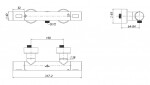 VILLEROY & BOCH - Universal Taps&Fittings Termostatická sprchová baterie, matná černá TVS000017000K5