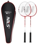 NILS NRZ205 / Badmintonový set / 2 rakety / ocel+hliník / 66 cm