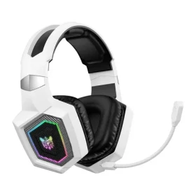 ONIKUMA GT806 bílá / Herní sluchátka / Bluetooth 5.4 / 2,4 GHz / RGB (GT806 White)