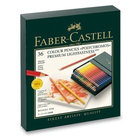 Umělecké pastelky Faber-Castell Polychromos 36 Studio Box