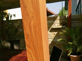 Hliníková pergola – Florida (světle hnědá)