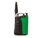 EASYFLOW 600, 230V, čerpadlo na odpadní vodu Odsátí vody až po úroveň 2-3 mm