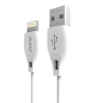 Dudao Datový kabel L4L / USB / Lightning 2.4 A / 1m / bílá (55621)