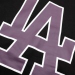 47 Brand Pánská mikina Los Angeles Dodgers MLB Wordmark Backer Burnside Hoodie Velikost: L