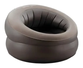 Easy Camp Maple hnědá / Nafukovací křeslo / Nosnost 100 kg / 85 × 85 cm (420070)