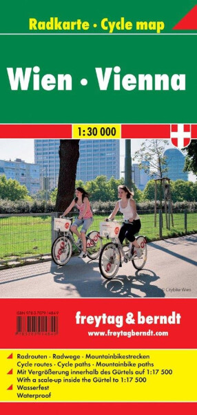 RK W Vídeň 1:30 000 / cyklomapa