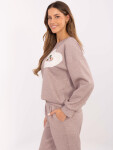 Mikina DHJ BL 20322.72 dark lilac jedna velikost