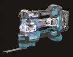 Aku multifunkční oscilační bruska Makita STARLOCK MAX XGT TM001GZ
