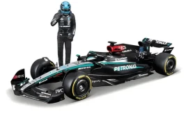 BBURAGO Model Mercedes-AMG Petronas W15 (2024) #63 George Russell