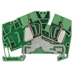 Weidmüller 1771370000 svorka ochranného vodiče pružinová svorka zelenožlutá 50 ks