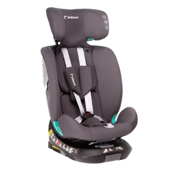 Kidnort Radjur LEG šedá / Autosedačka / od 40 do 150 cm (KNFOT000002)