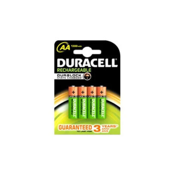 Duracell StayCharged HR06 akumulátor AA Ni-MH 1300 mAh 1.2 V 4 ks / 4ks / 1.2V (DUR039247)