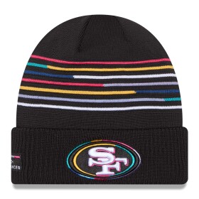 New Era Pánská zimní čepice San Francisco 49ers NFL 2025 Crucial Catch Beanie