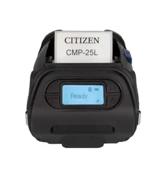 Citizen CMP-25L / mobilní / 58mm / Termotiskárna / 203dpi / USB / RS232 / BT / Displej (CMP25BUXZL)