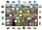 WOODEN CITY Dřevěné puzzle Pařížské náměstí v Berlíně 2v1