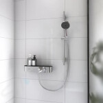 HANSGROHE - Pulsify Select Set sprchové hlavice, 3 proudy, EcoSmart, tyče 959 mm a hadice, matná černá 24171670