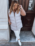 Dámská vesta Dstreet TY2923 MIRELLI šedofialová - BH Forever 5XL