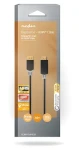Nedis antracit / Kabel DisplayPort na HDMI / 4K 30Hz / Pozlacené konektory / 2 m (CCBW37100AT20)