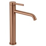 REA - Umyvadlová vysoká baterie Rivo Brush Copper REA-B9323