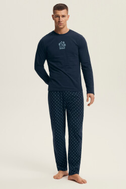 PÁNSKÉ PYŽAMO LUSH 43478 AW25 GRANÁT 2XL