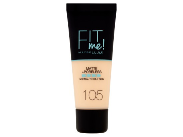 Maybelline New York Fit Me Matte + Poreless make-up 105 Natural Ivory