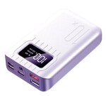 Viking VGO10W 10000mAh bílá / Power banka / Lightning USB-C microUSB / výstup 2x USB / 5V / max. 3A (VGO10W)