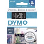 Dymo originální páska do tiskárny štítků, Dymo, 91204, S0721640, černý tisk/zelený podklad, 4m, 12mm, LetraTag plastová páska